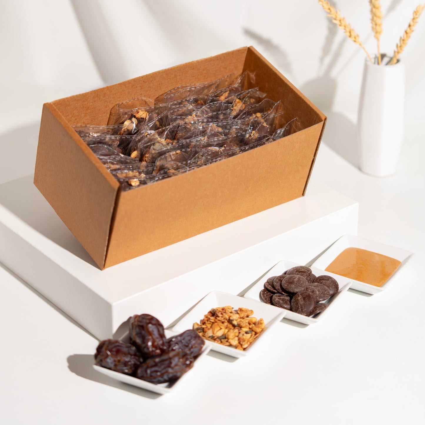 Stuffed Dates with Granola